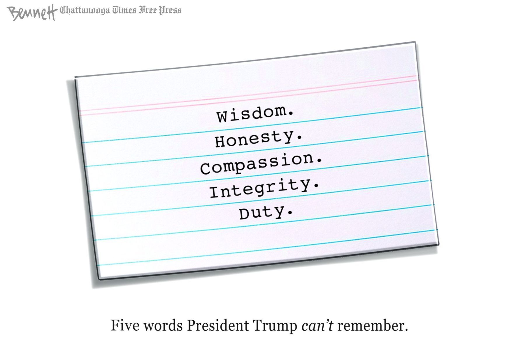 Clay Bennett cartoon